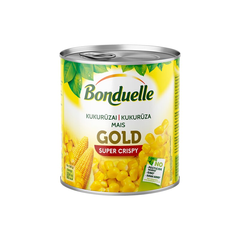 Konservuoti kukurūzai Bonduelle 770g/670g