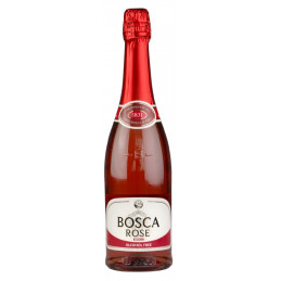 Nealkoholinis gėrimas  Bosca   Rose pusiau  saldus 750 ml