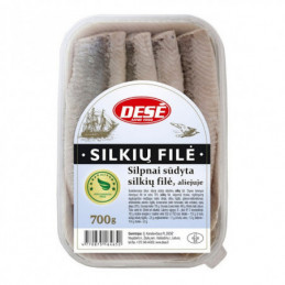 Silkių filė silpnai sūdyta 700g