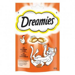 Skanėstai katėms Dreamies su vištiena60g