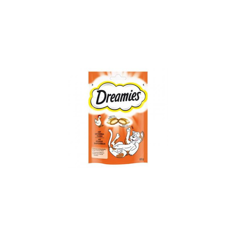 Skanėstai katėms Dreamies su vištiena60g