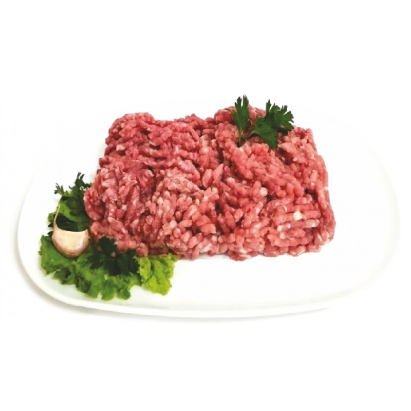 Smulkinta kiaulienos mentė, riebumas iki 20%