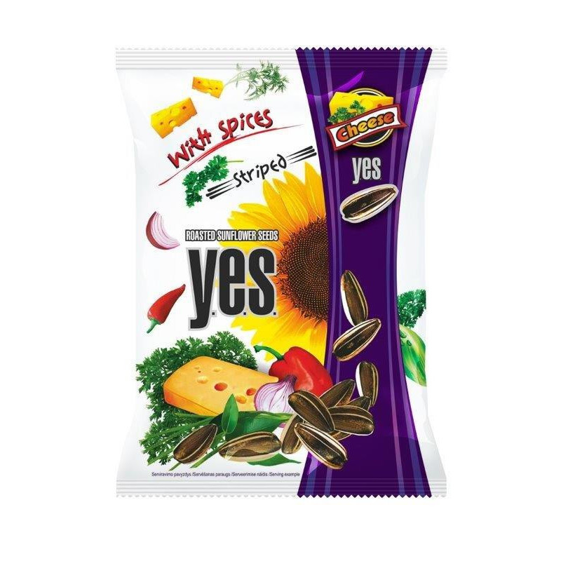 Y.E.S.saulėgrąžos sūrio skonio 90g