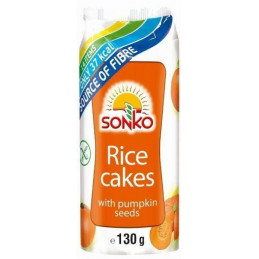 Ryžių paplotėliai Sonko  130g su moliūgais