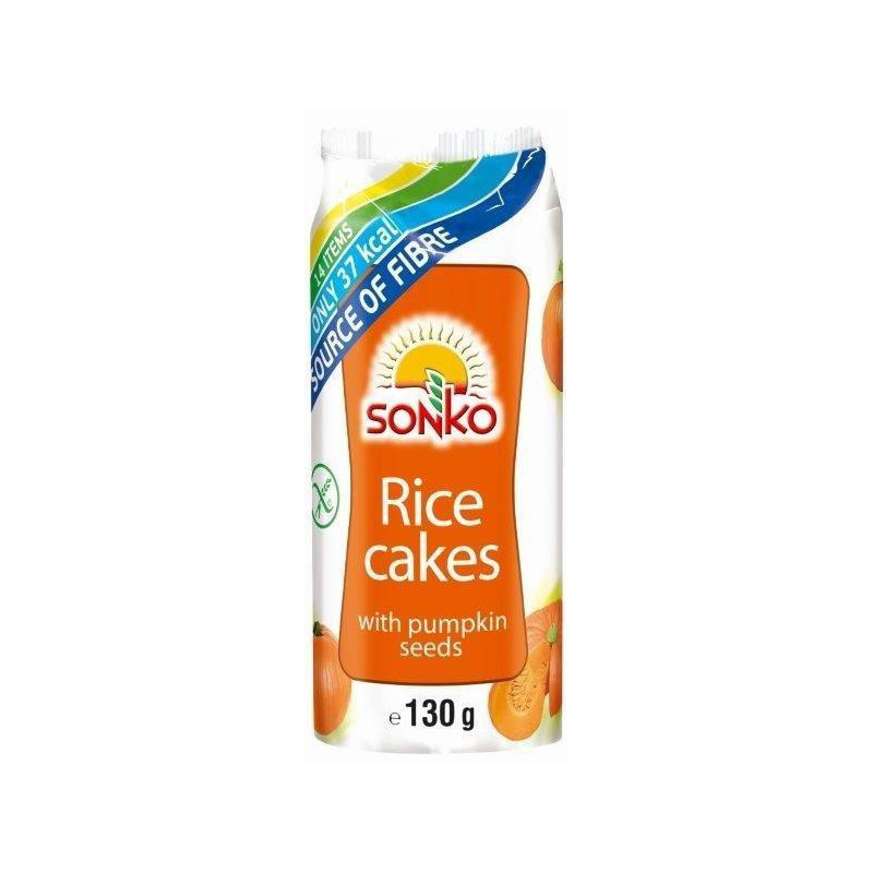 Ryžių paplotėliai Sonko  130g su moliūgais