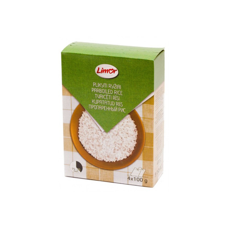 Plikyti ryžiai LIMOR 4 x 100g