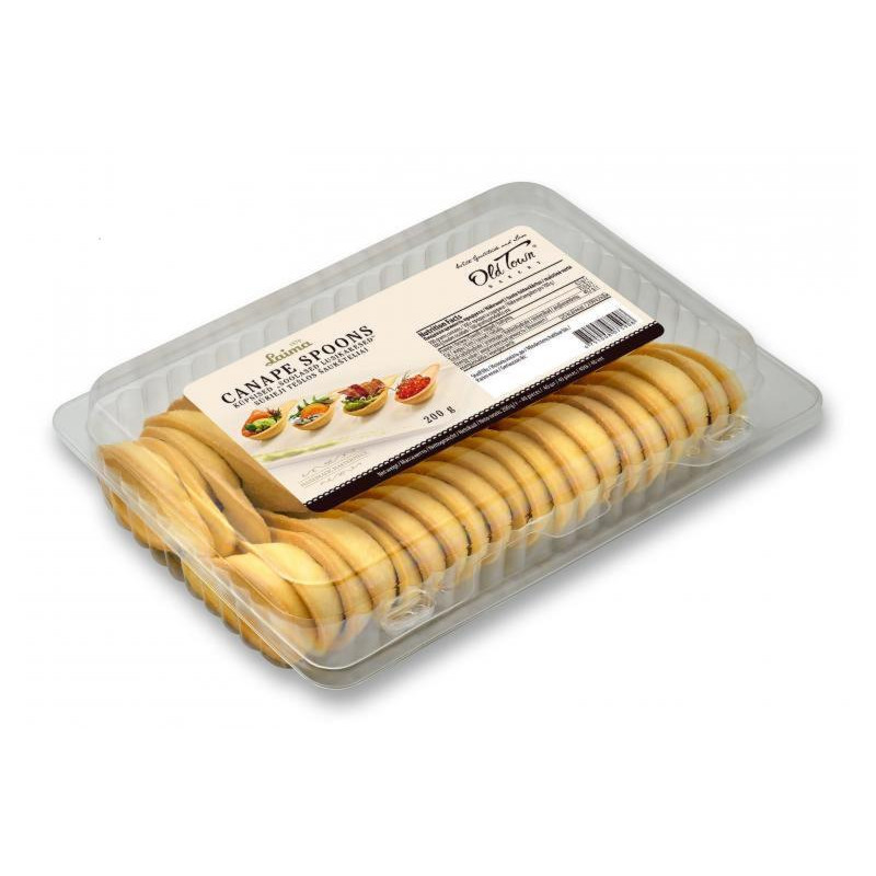 Sūrieji tešlos šaukšteliai, 200g (40vnt)