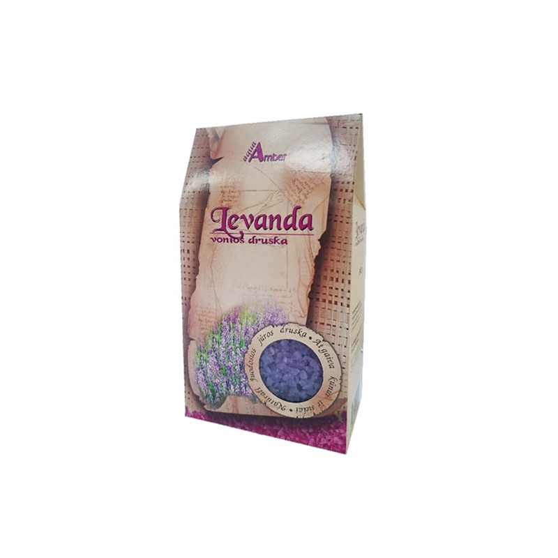 Druska voniai AQUA AMBER 500g Levandų