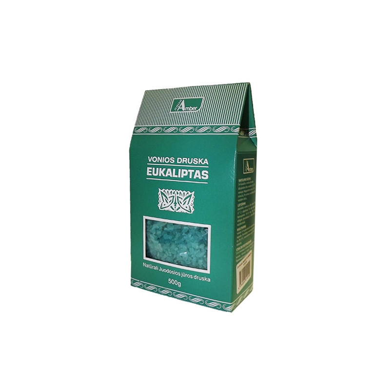 Druska voniai AQUA AMBER 500g eukaliptų