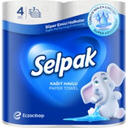 Tualetinis popierius SELPAK 4 rit., 3 sluoksniai