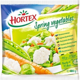 Šaldytų daržovių mišinys Pavasaris, 400g Hortex