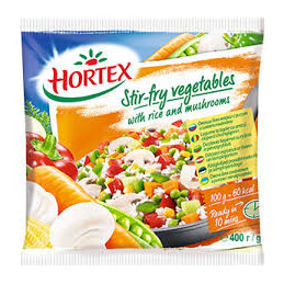 Šaldytas daržovių mišinys kepimui Hortex, 400g
