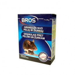 Granulės nuo pelių ir žiurkių 140g