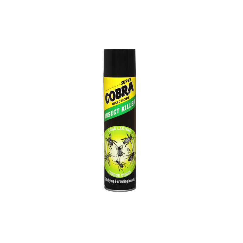 Purškiklis vabzdž. Cobra juodas400ml