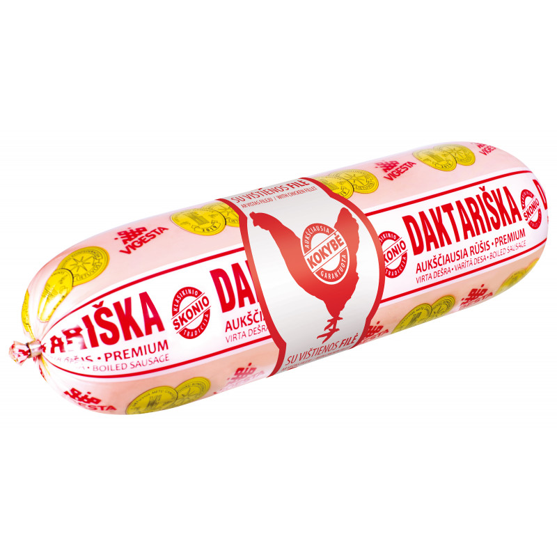 Virta dešra DAKTARIŠKA su vištienos filė Vigesta, 1kg