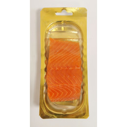 Šaltai rūkyta Atlantinių lašišų (Salmo salar) filė 170g / Norvelita