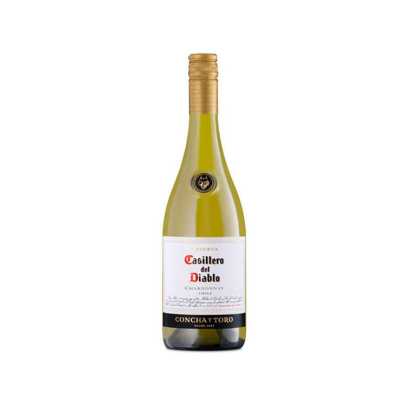 Baltasis sausas vynas Casillero del Diablo Chardonnay (13,5%) 750 ml