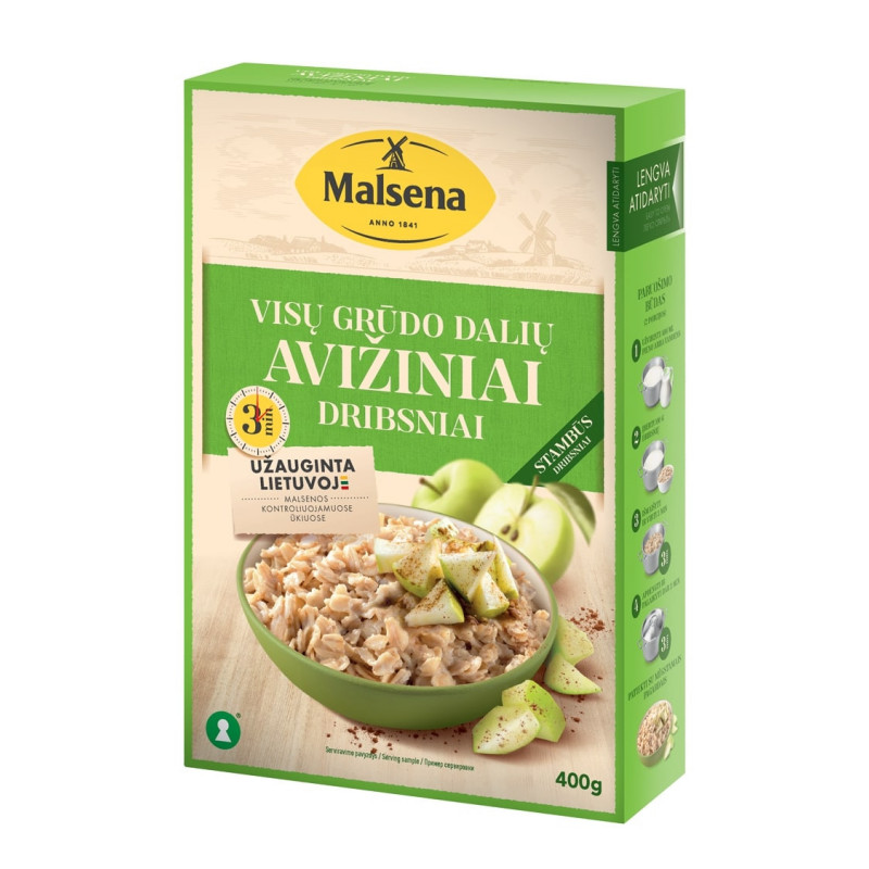 Dribsniai avižiniai 3min 400g