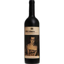 Raudonasis sausas vynas 19 Crimes Cabernet Sauvignon (13.5%), 750 ml