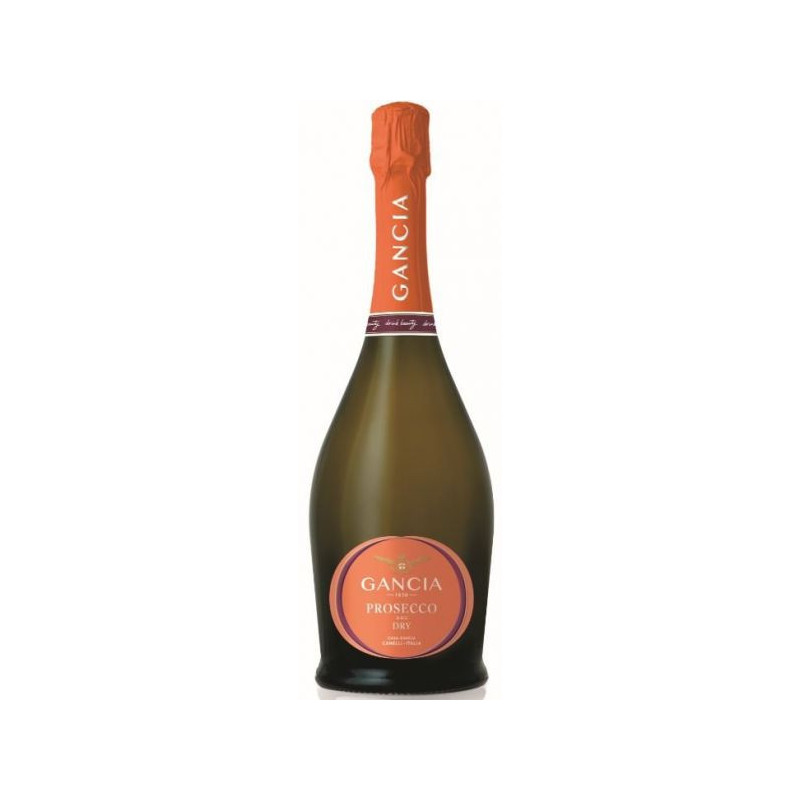 Putojantis sausas vynas GANCIA PROSECCO (11.5%), 750 ml