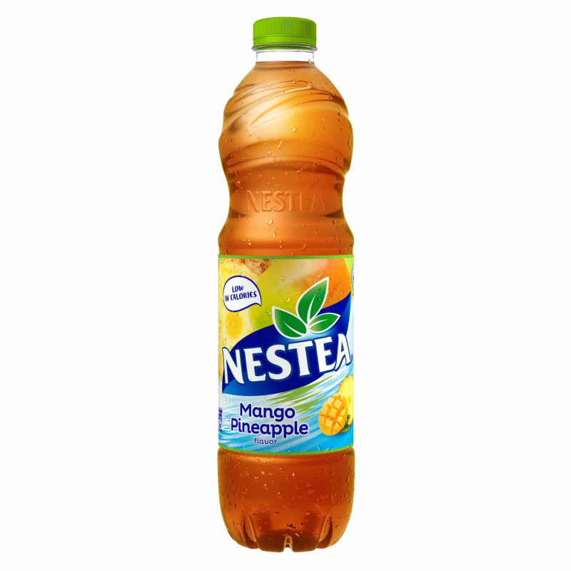 Negazuotas gėrimas Nestea 1,5L mangų ir ananasų skonio