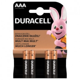 Baterija  Duracell AAA LR03 4vnt