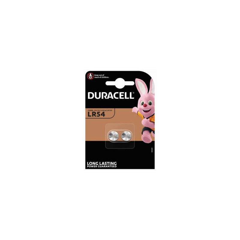 Baterijos  Duracell  LR54