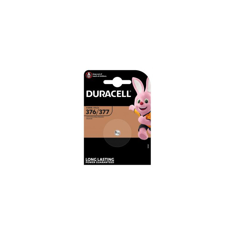 Elementas  Duracell  376/377 SR626, 1vnt.