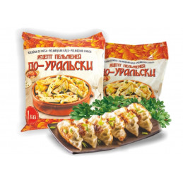 Koldūnai  Po Uralski  su mėsa 1kg/ Viči