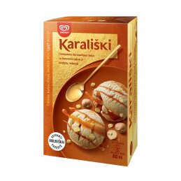 Ledai KARALIŠKI  karameliniai 800ml/420g