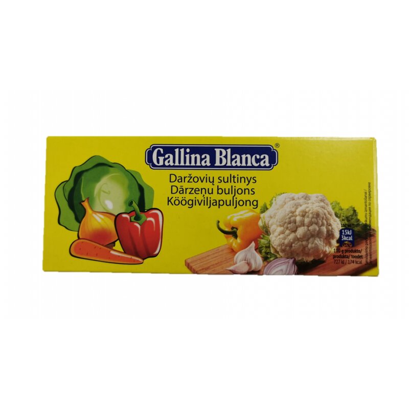Daržovių sultinys Gallina Blanca  120g