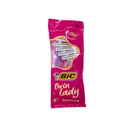 Skustuvai  Bic  Twin Lady 5vnt.