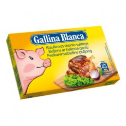 Kiaulienos sultinys GALLINA BLANCA, 8x10g / 80g