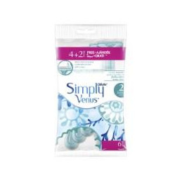 Vienkartiniai skustuvai GILLETTE Simply Venus, 4+2 vnt.