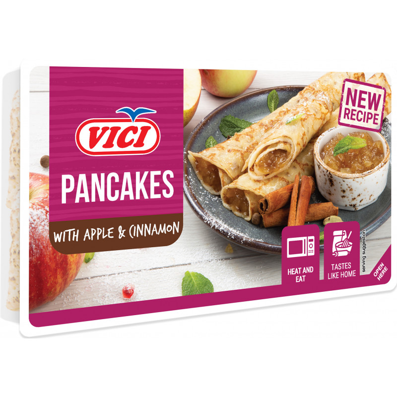 VIČI blyneliai su obuolių ir cinamono įdaru, 280g