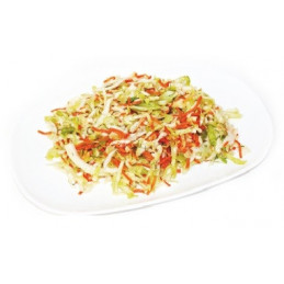 Šviežių kopūstų salotos