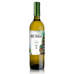 Baltasis pusiau saldus vynas Old Tbilisi (11,5%), 750 ml