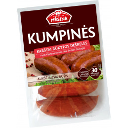 Karštai rūkytos dešrelės Kumpinės, Mažeikių mėsinė