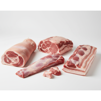 Šviežia kiauliena, jautiena ir kita mėsa