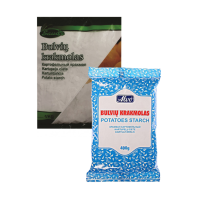 Krakmolas, soda ir kiti maisto ruošimo produktai