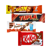 Batonėliai ir kiti šokoladiniai skanėstai