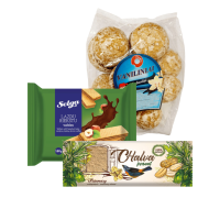 Vafliai, meduoliai, kiti saldumynai